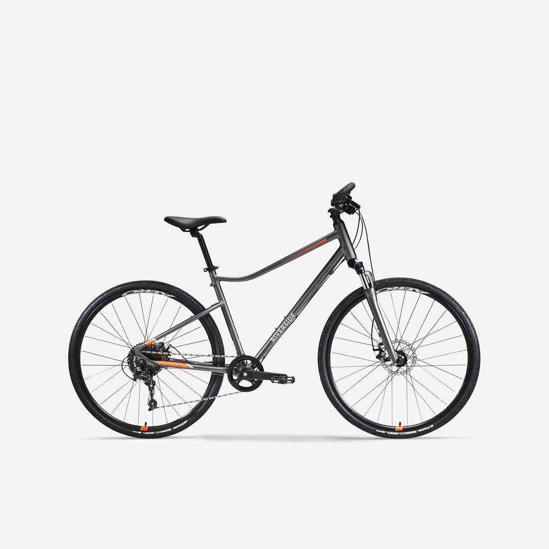 VELO TOUT CHEMIN RIVERSIDE 700 GRIS & ORANGE – Default
