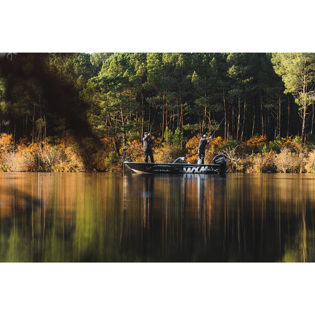 Lunettes de pêche polarisantes flottantes - fg 500 grises