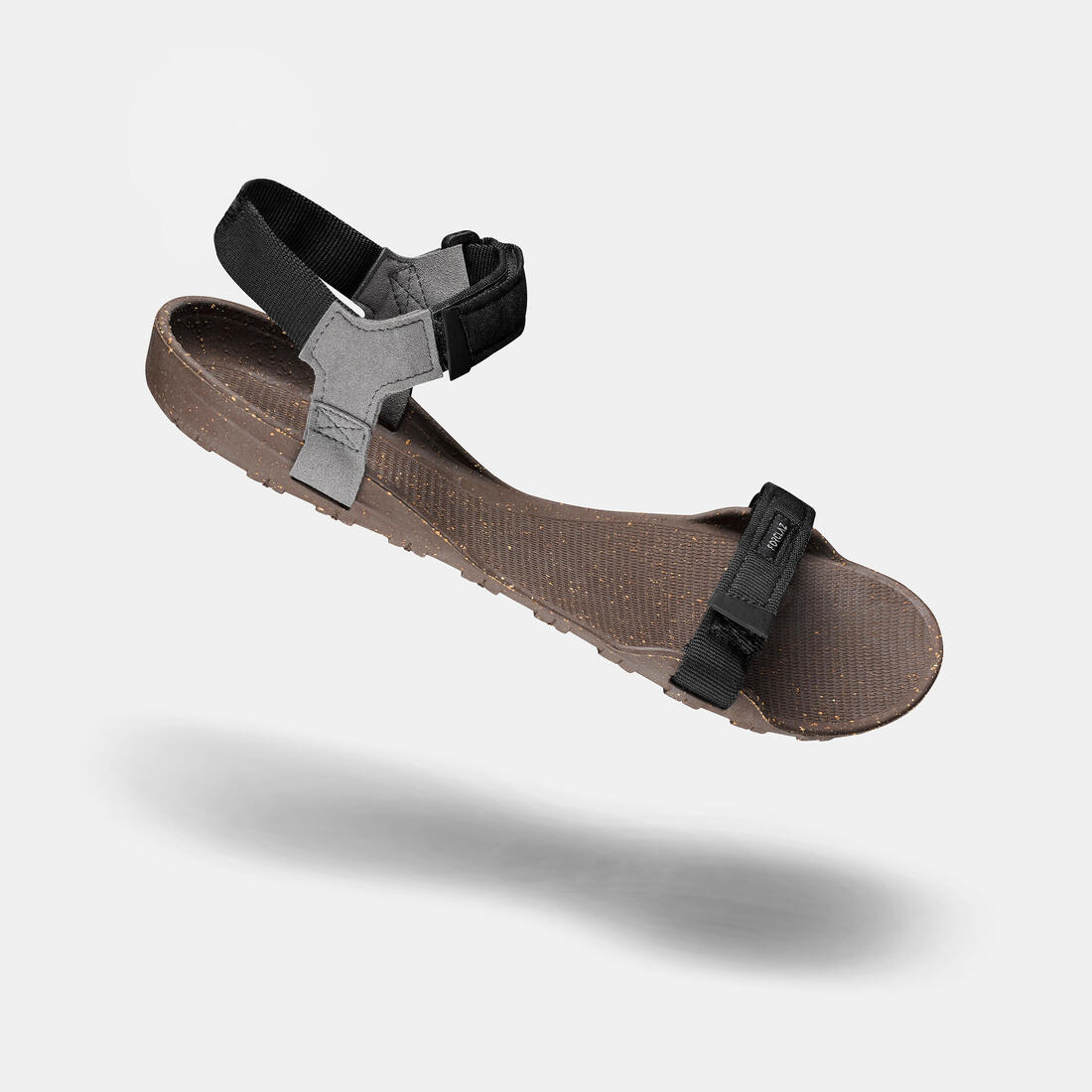 Sandales de randonnée ultra-légères compactes homme, MT500 gris
