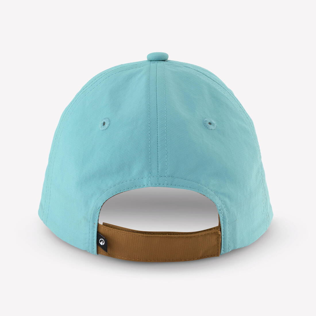 Casquette de randonnée enfant, MH100 kid beige bleue
