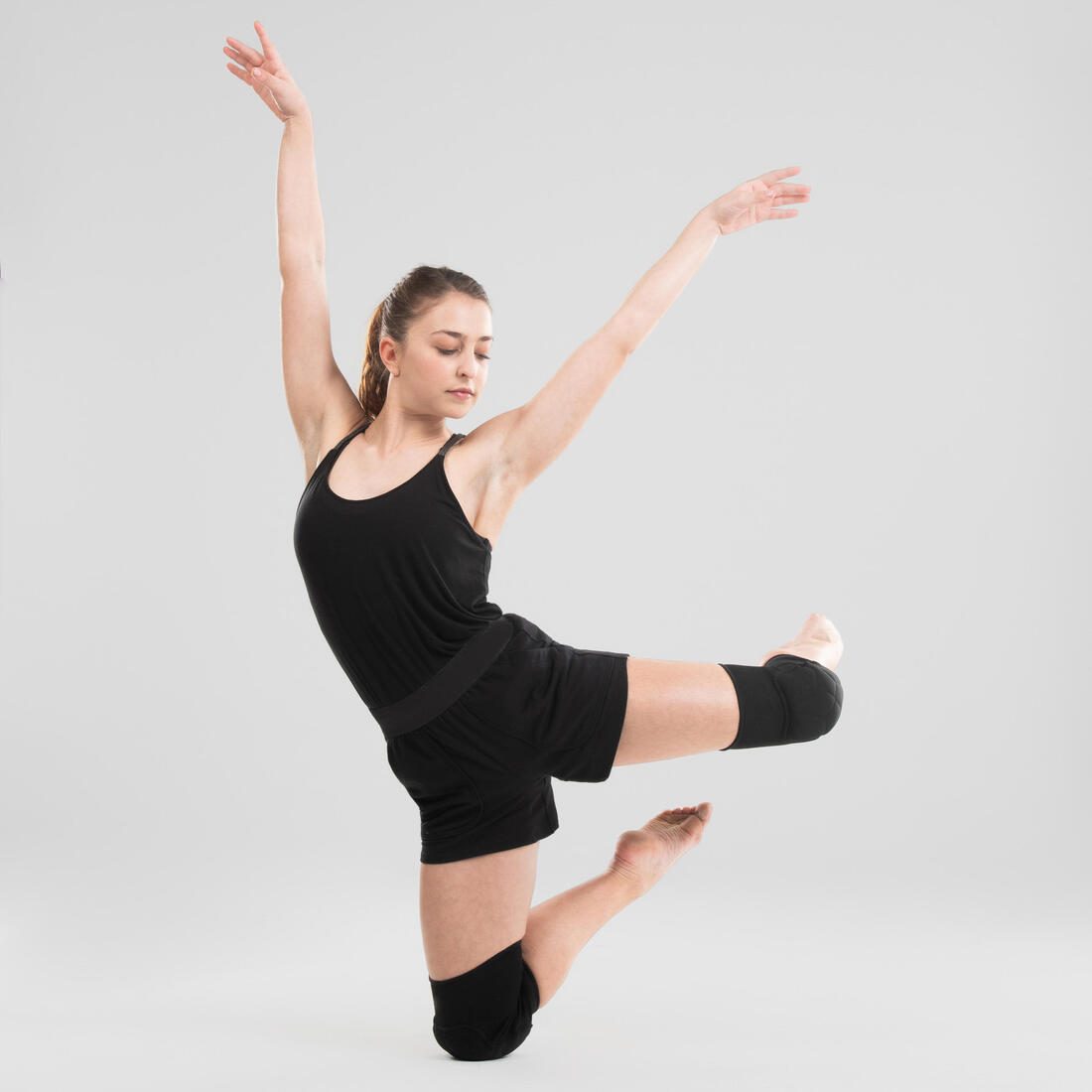 Genouillères danse protection contre les chocs Femme Homme Garçon Fille