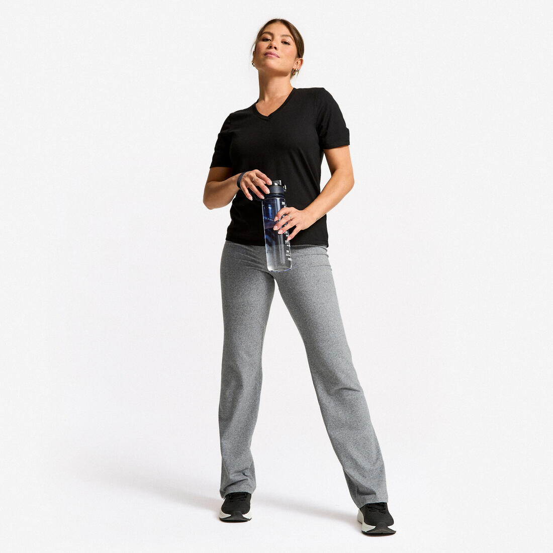 TEE SHIRT COOLMAX FEMME COL V