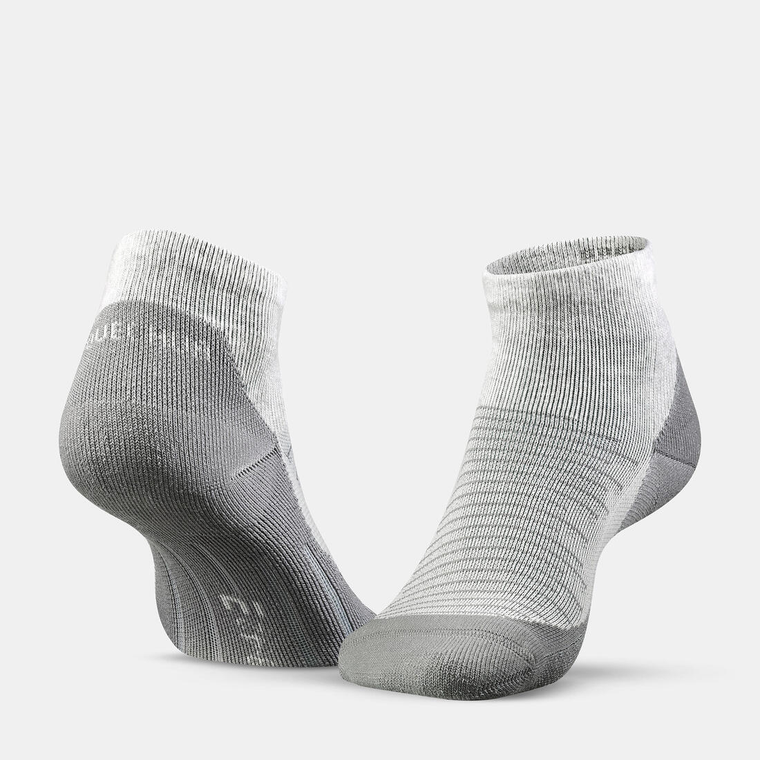Chaussettes de randonnée mid (2 paires) adulte, Hike 100