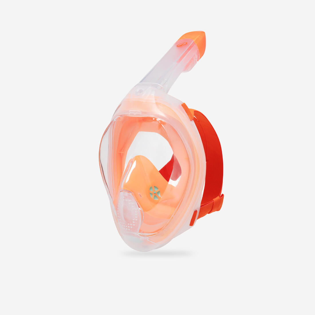 Masque snorkeling surface easybreath + avec valve acoustique > 10 ans - jungl