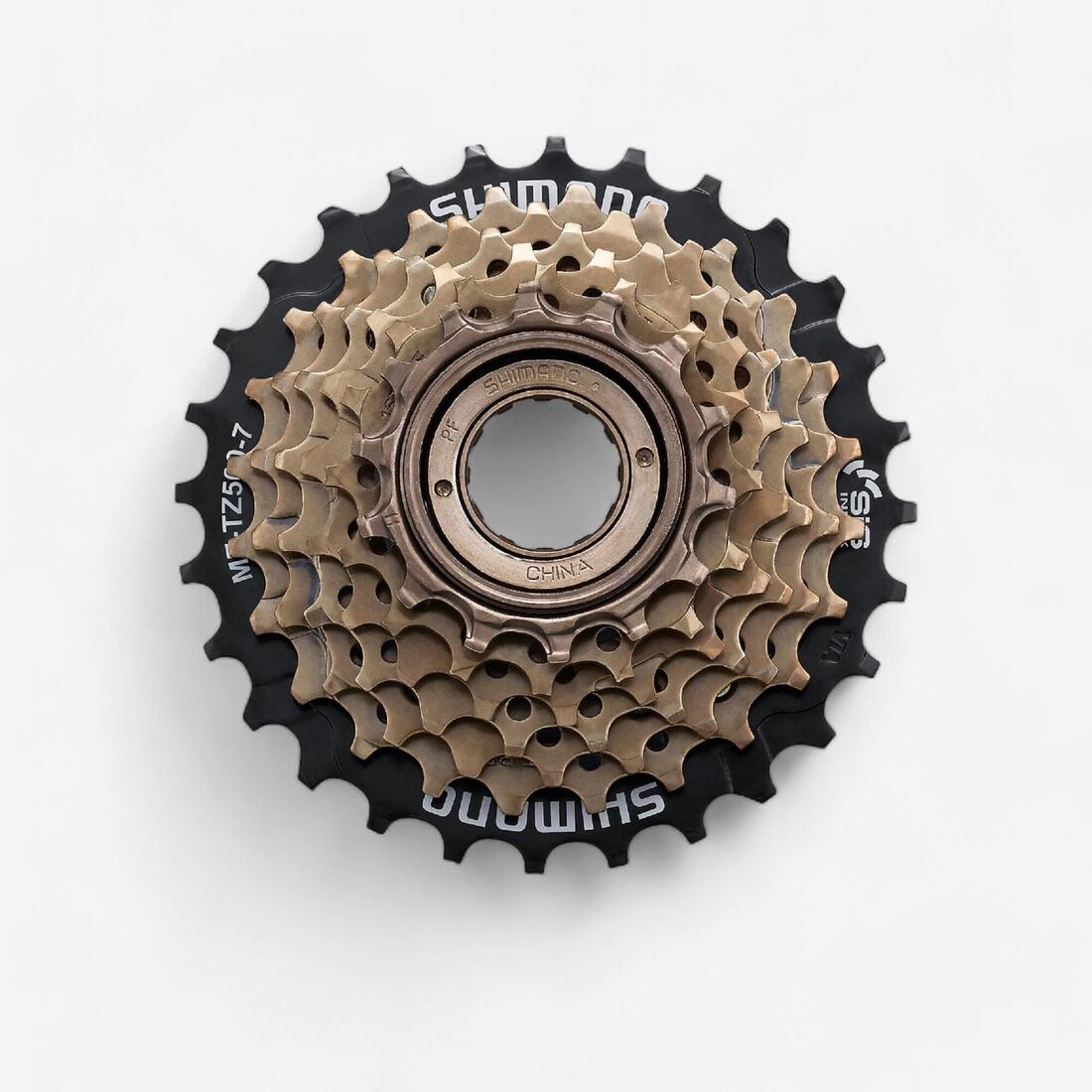 ROUE LIBRE  A VISSER 7 VITESSES 14x28 TZ500 SHIMANO