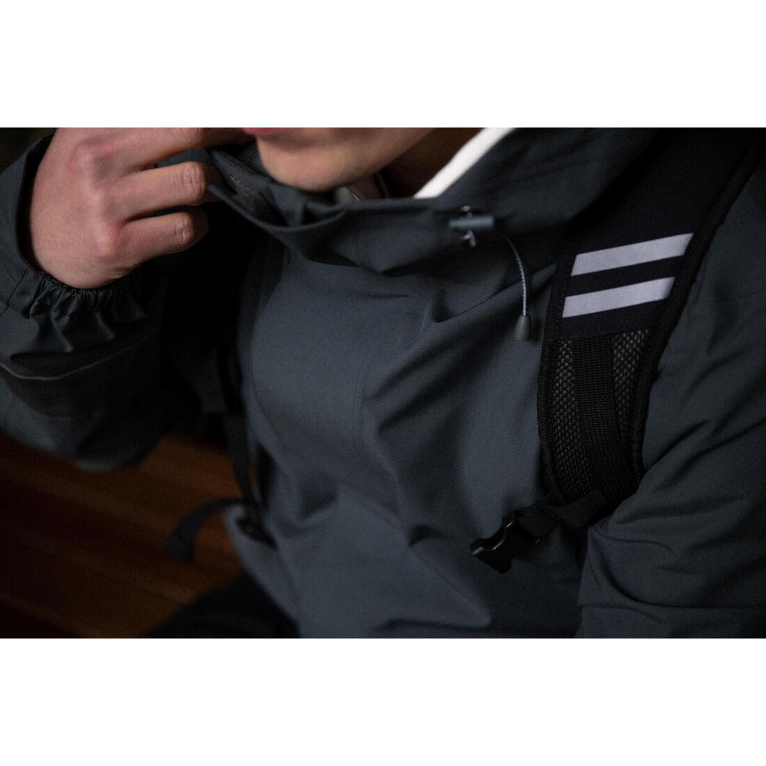 VESTE PLUIE VELO VILLE VISIBILITE NUIT 540 HOMME
