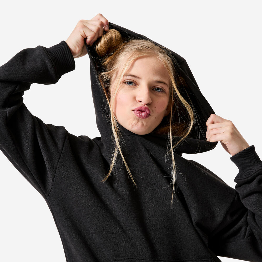 Sweat à capuche oversize enfant