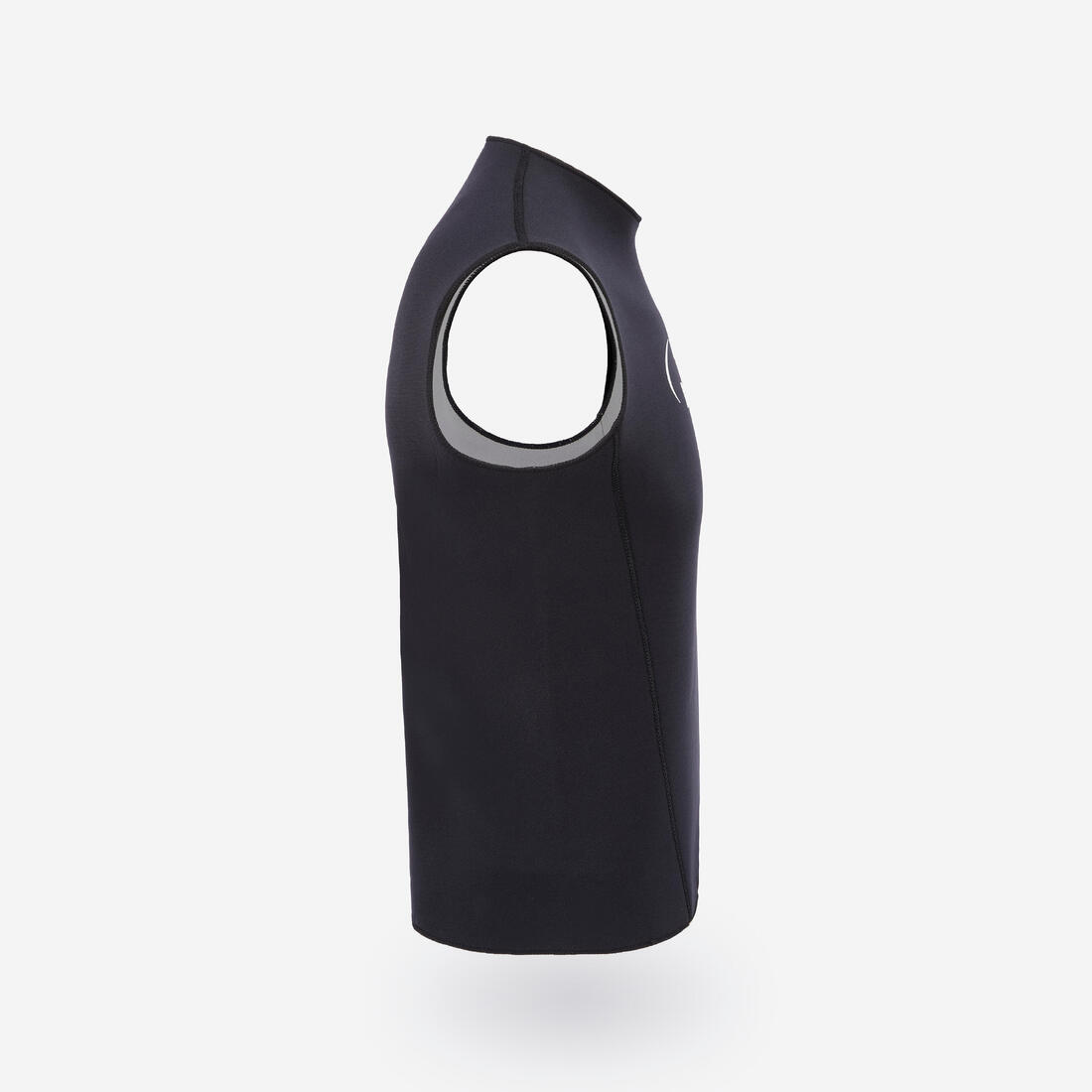 Top souris de plongée 2,5 mm homme, noir