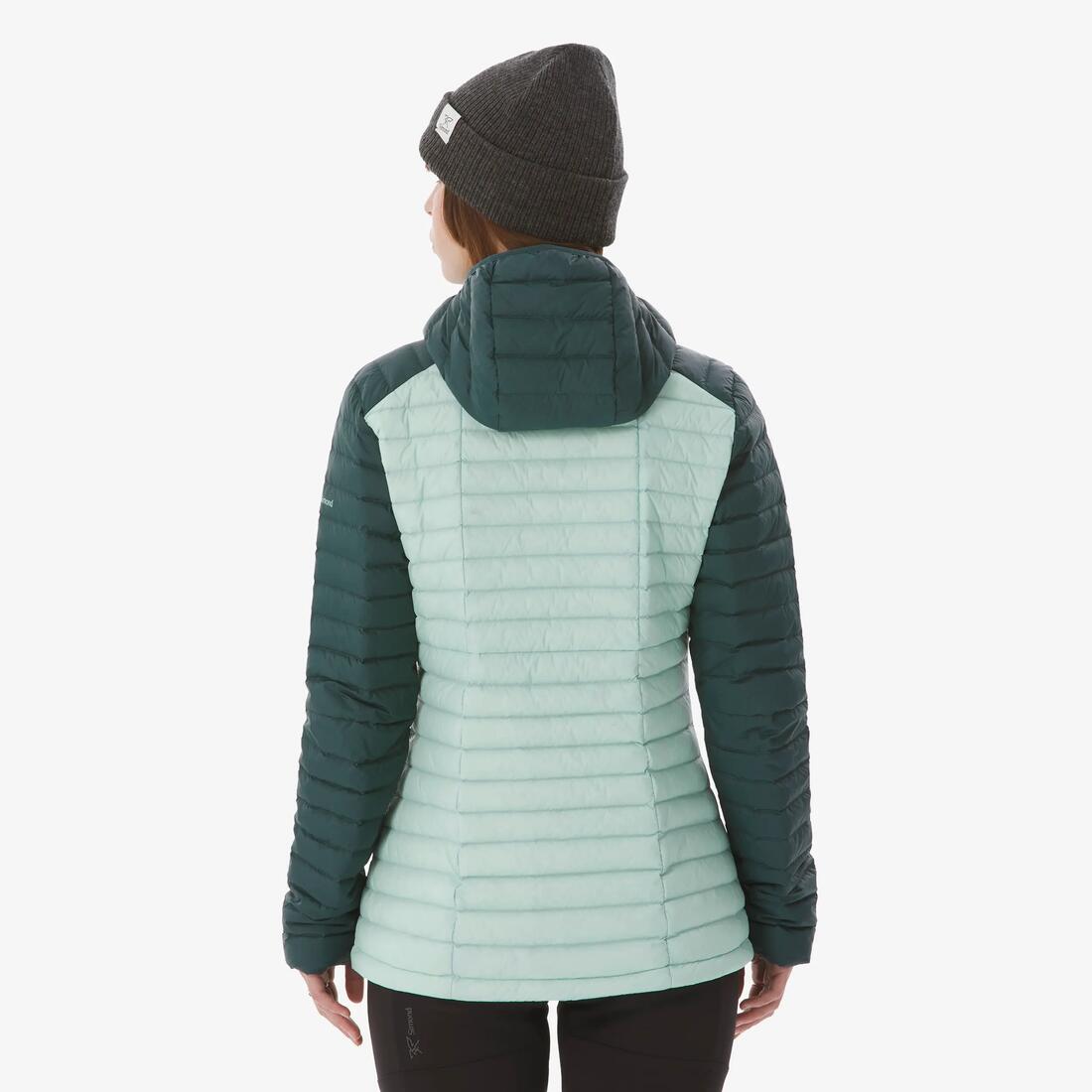 Doudoune de trekking légère en duvet -3°C femme, Xplore