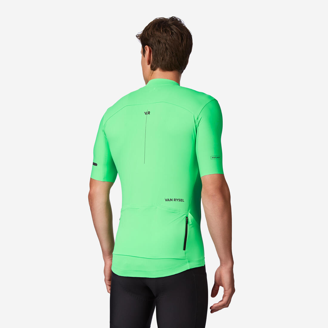 Maillot vélo route manches courtes été ajusté homme - EDR 2