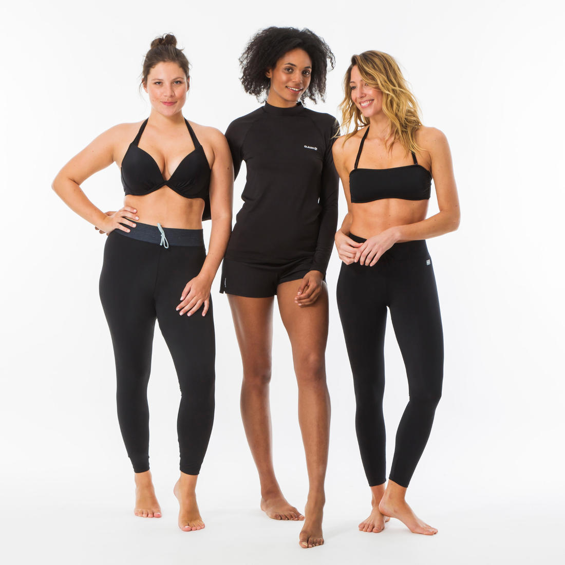 BOARDSHORT FEMME TANA NOIR