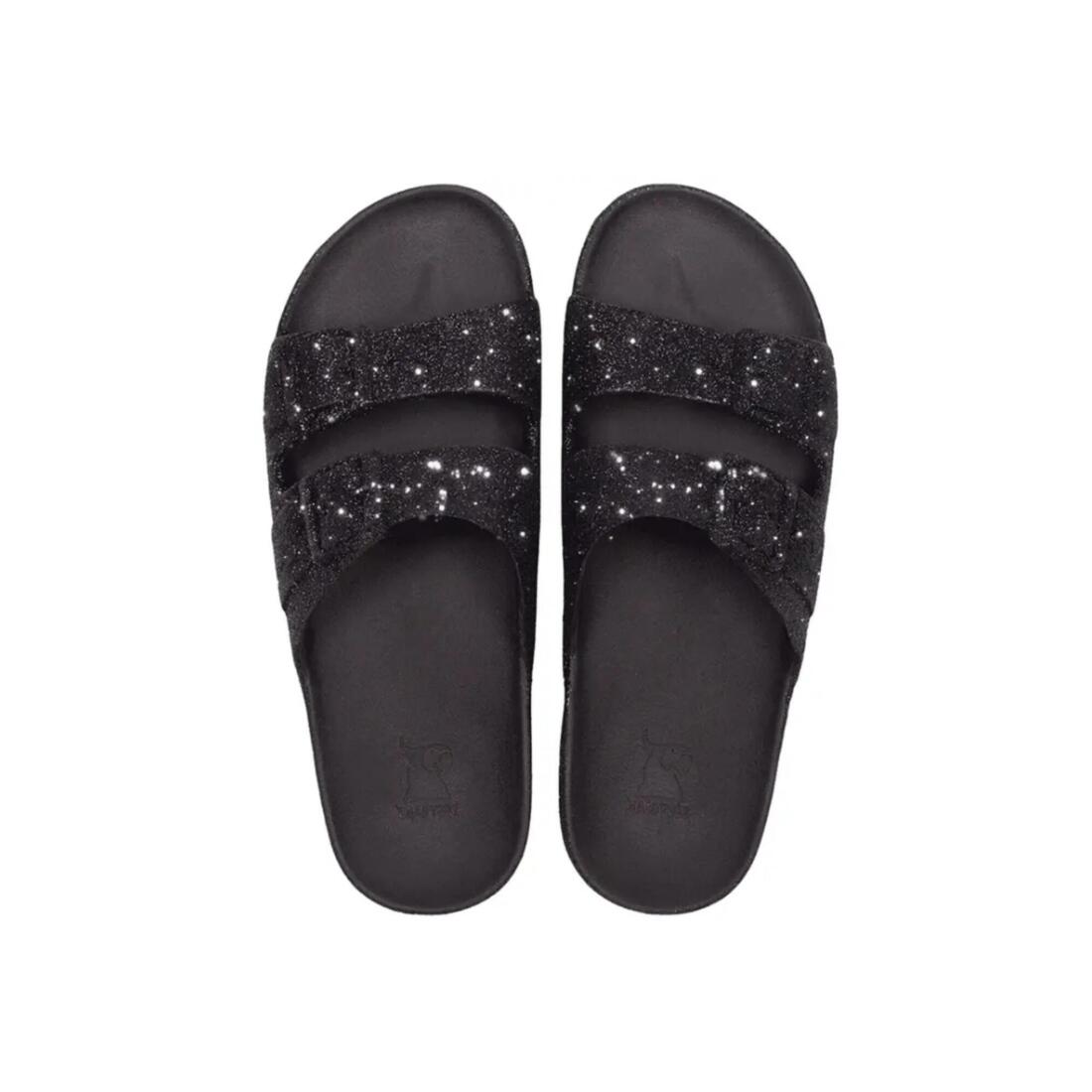 Savates cacatoès TRANCOSO BLACK FEMME.