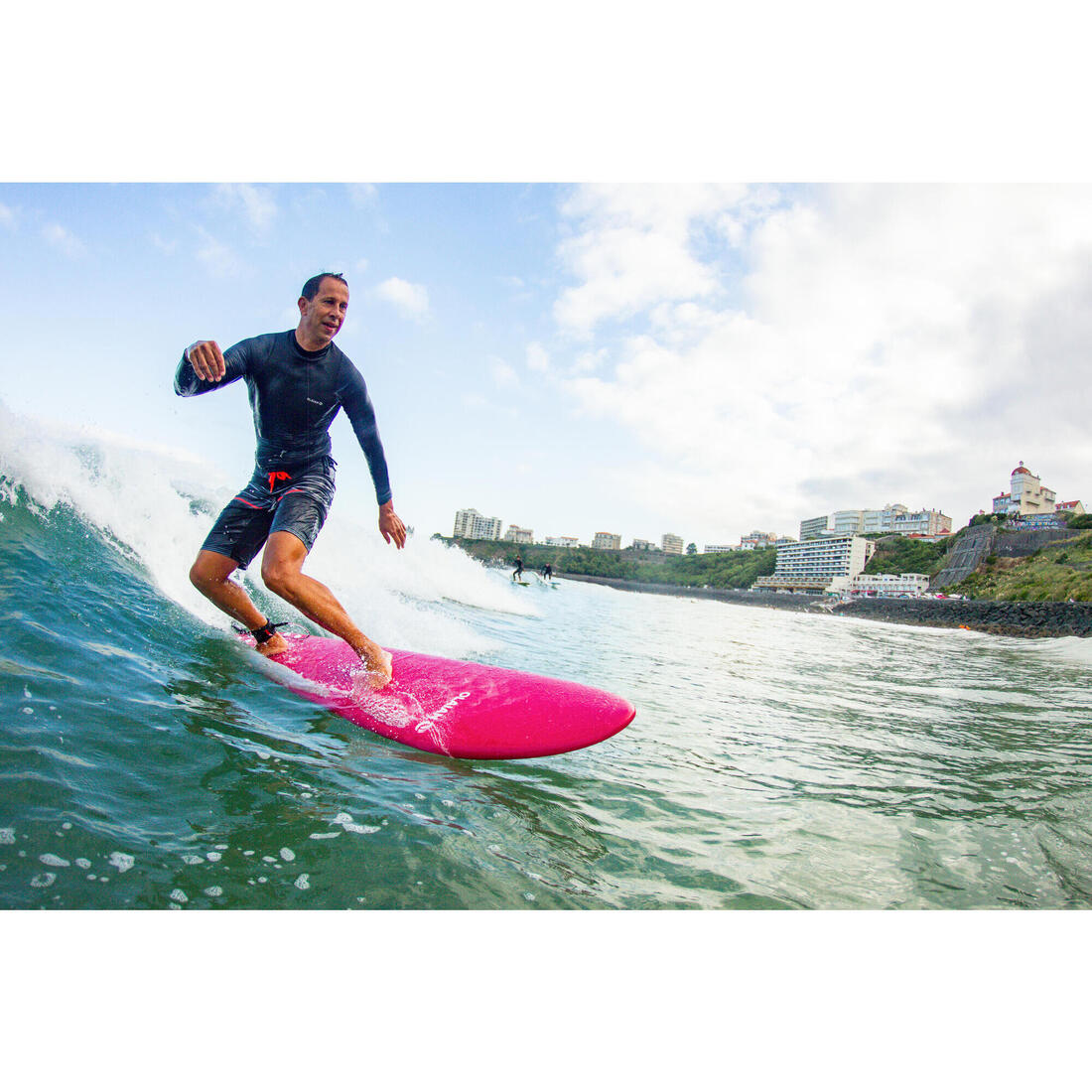 Surf boardshort standard 500 Risca Black