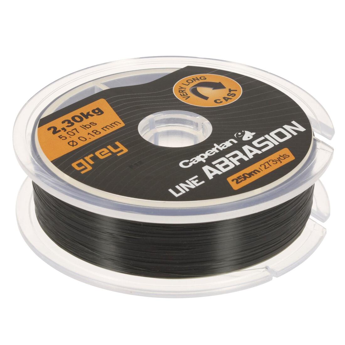 FIL DE PÊCHE LINE ABRASION GREY 250 M – 8353339