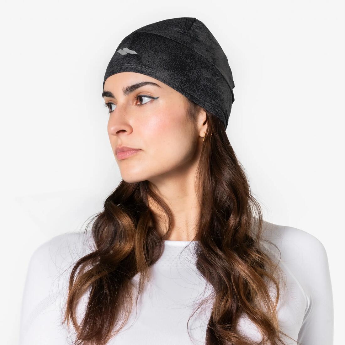 Bonnet running chaud adulte - kiprun warm+ V2