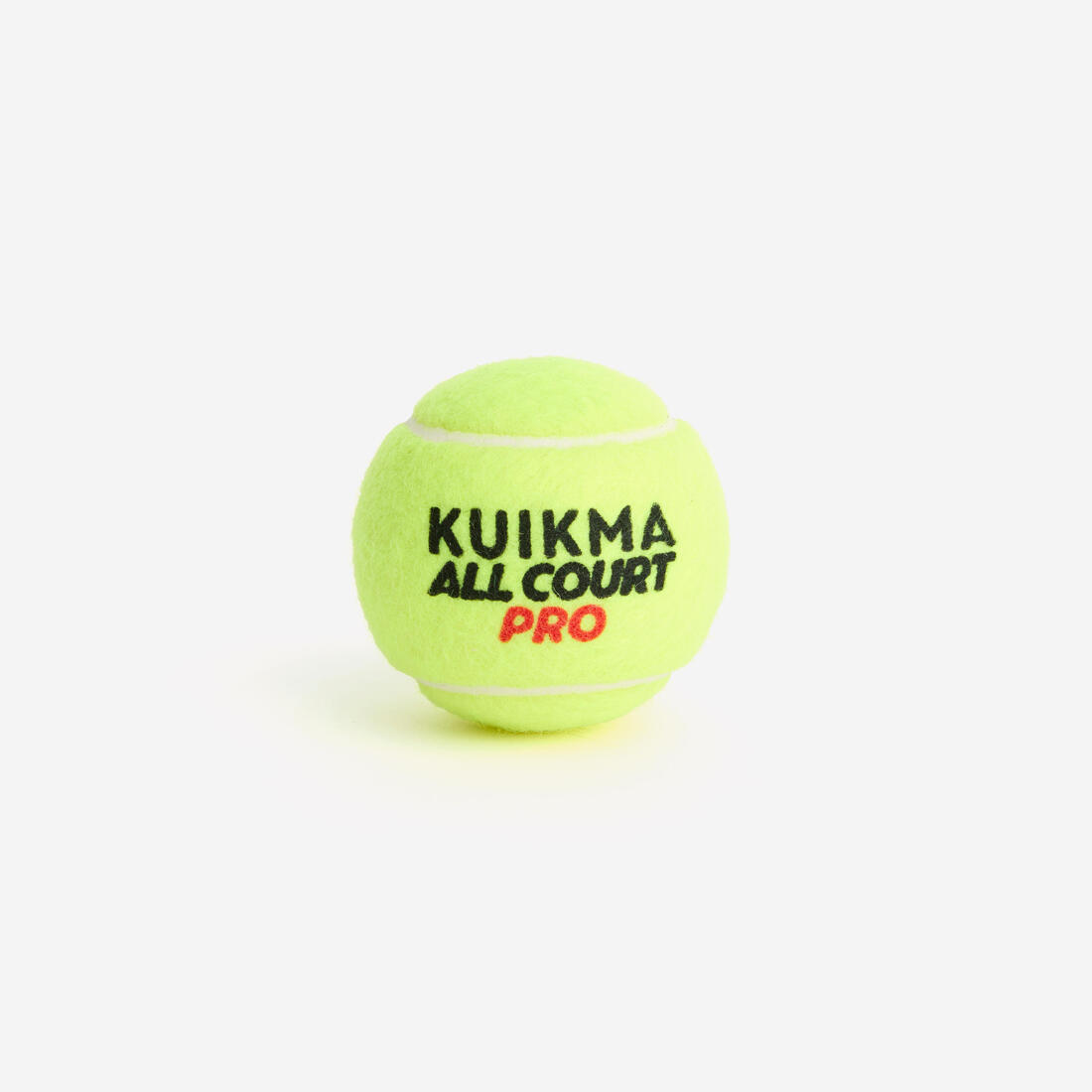 Balle de tennis polyvalente tube de 4, Kuikma all court pro