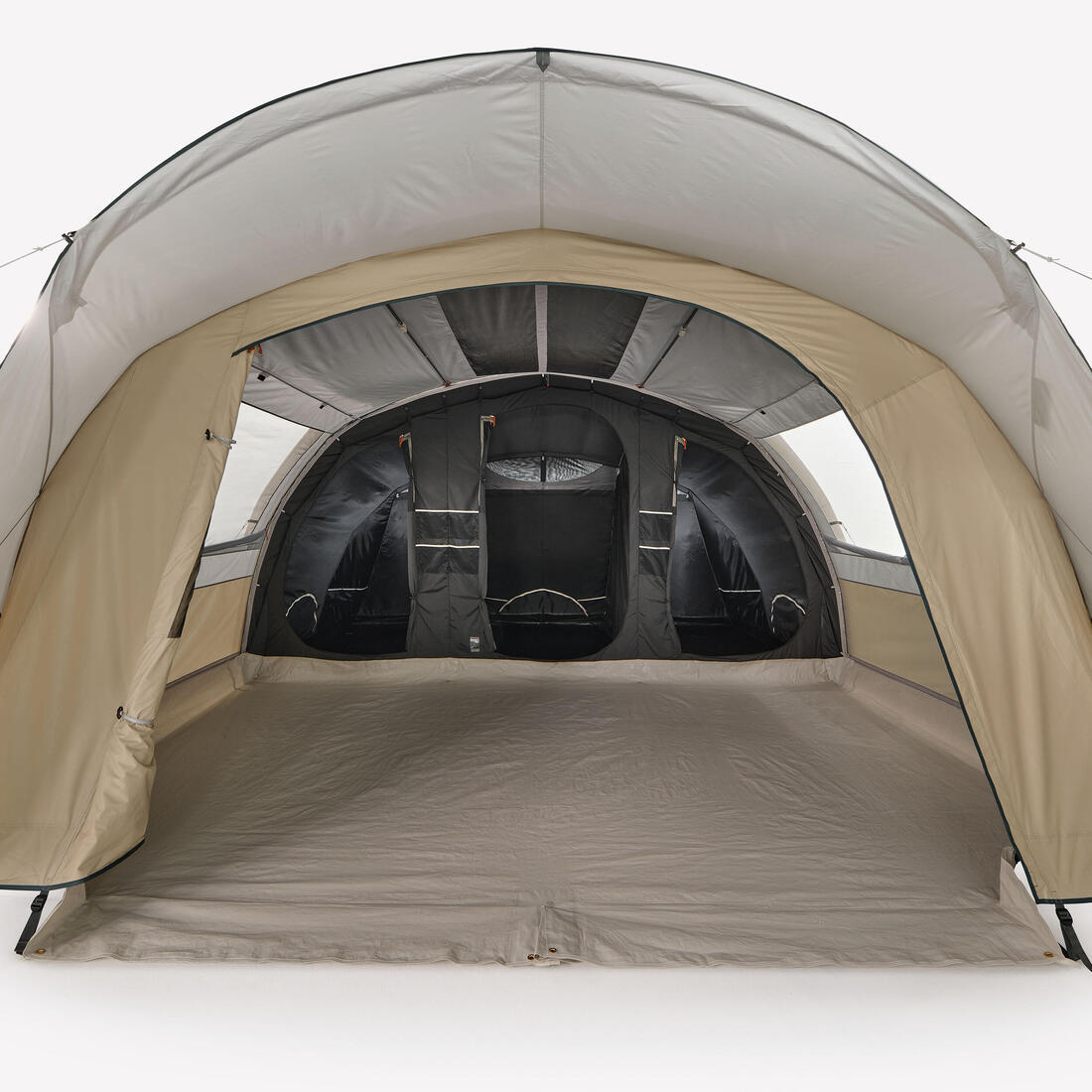 Tente de camping gonflable 6 places 3 chambres,  Fresh & Black, Air Seconds 6.3