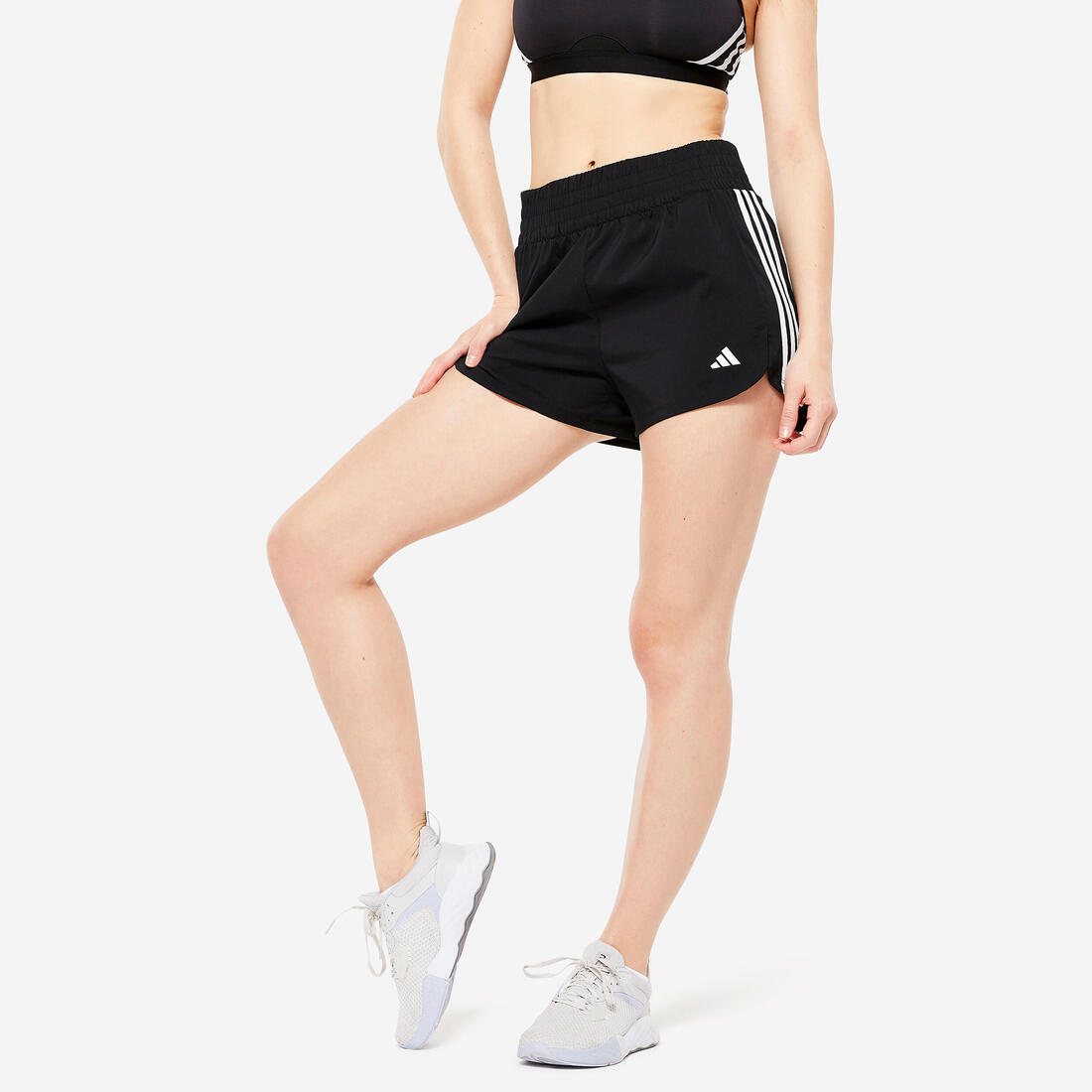 SHORT DE FITNESS CARDIO ADIDAS FEMME NOIR – noir