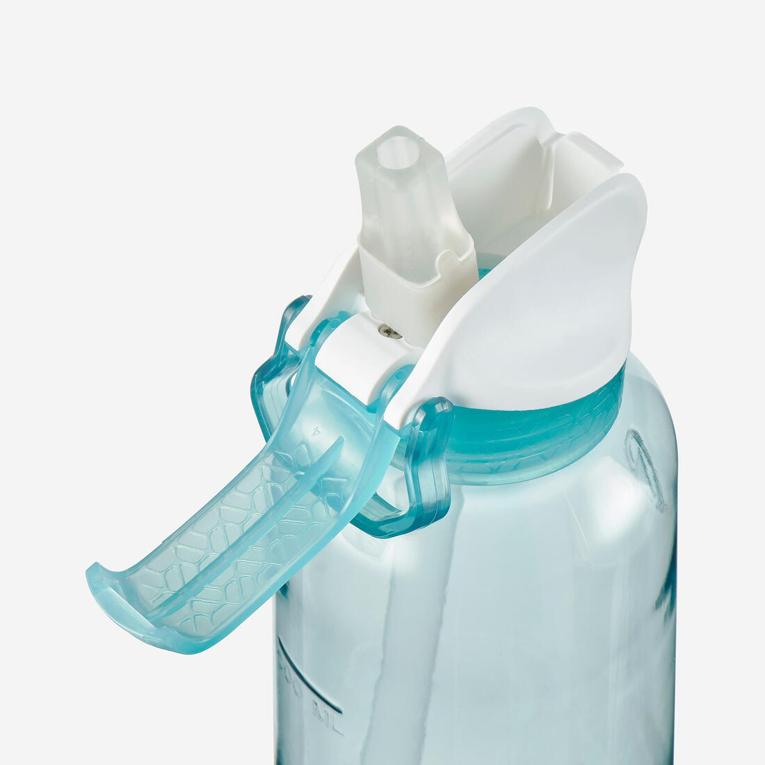 Gourde Ecozen® 0,8L avec bouchon instantané pipette et paille pour la randonnée