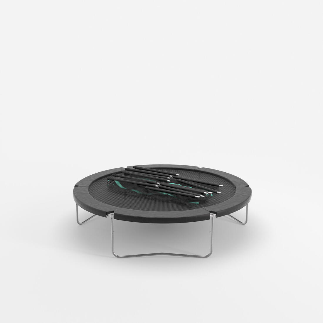 Trampoline 300 avec filet de protection - montage sans outil