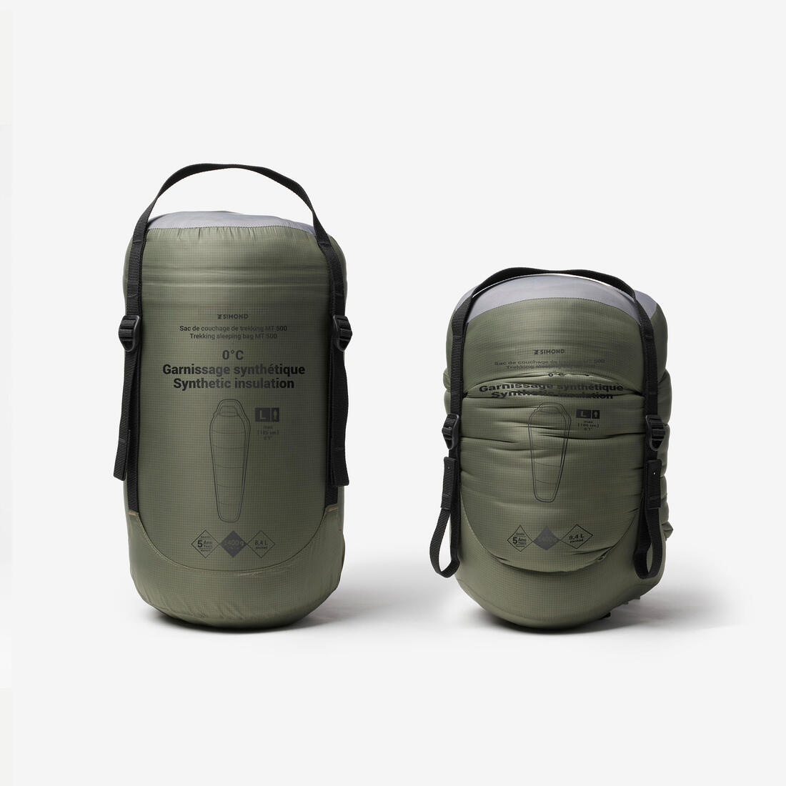 Sac de couchage de trekking 0°C, MT500