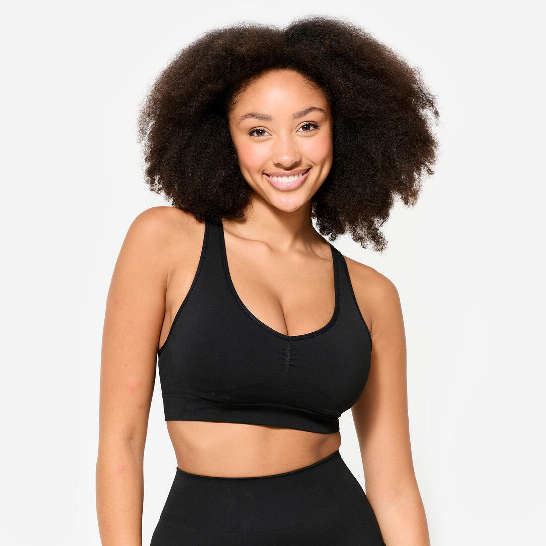 Brassière dos croisé maintien léger Femme