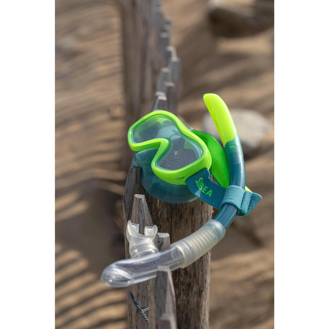 Kit plongée Masque et Tuba Snorkeling 100 Valve enfant