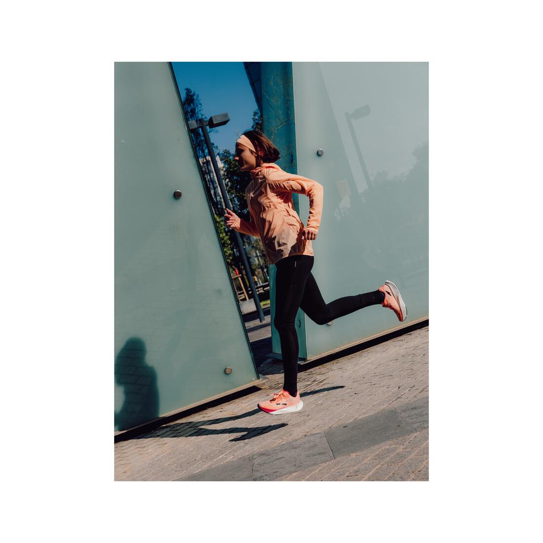 Legging running & trail femme - kiprun run 900 light noir
