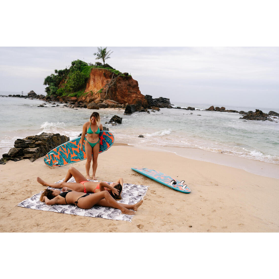 CULOTTE NOUÉE FEMME SOFY CORAIL FLUO