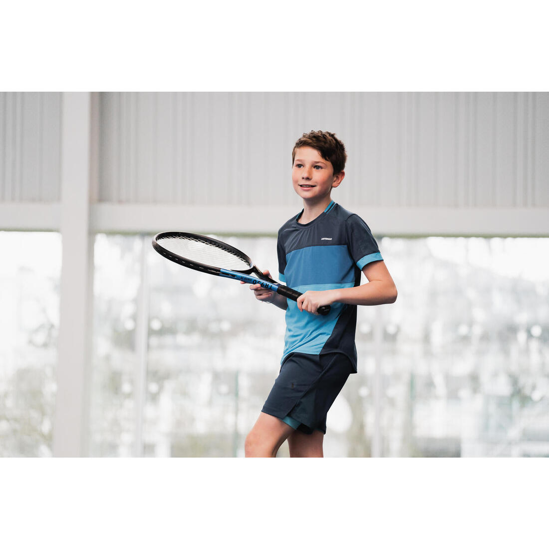 T-shirt de tennis garcon - TTS dry