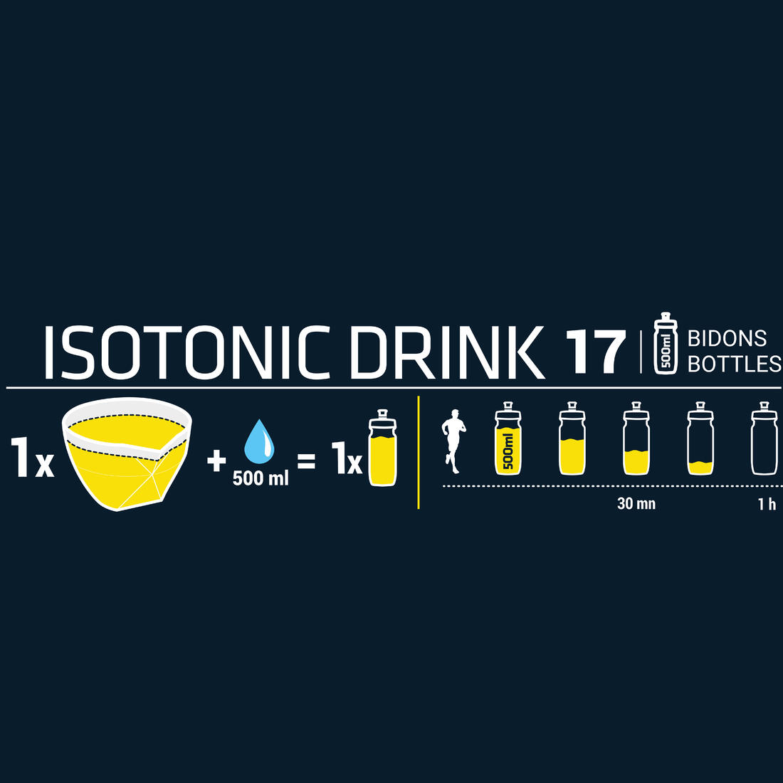 Boisson isotonique en poudre + de 3h fraise cerise, ISO+ 650g