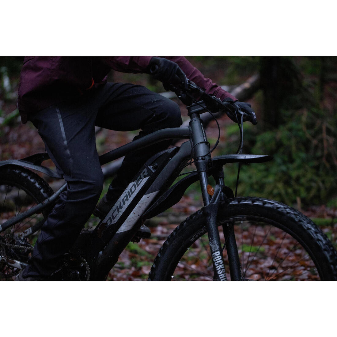 GARDE-BOUE VÉLO VTT ARRIÈRE RIGIDE 26" - 27,5" - 29"