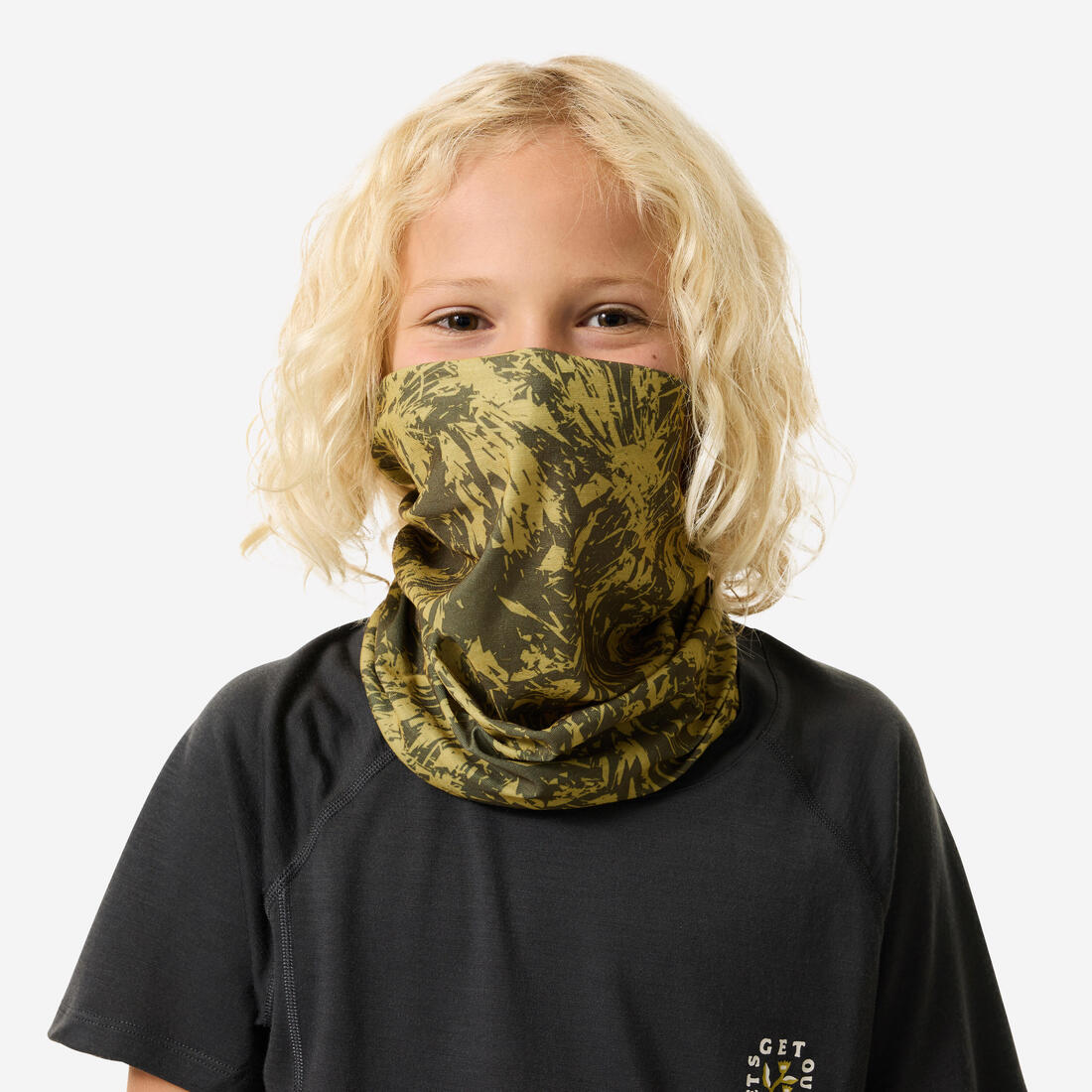Tour de cou de randonnée 7-15 ans enfant, MH500