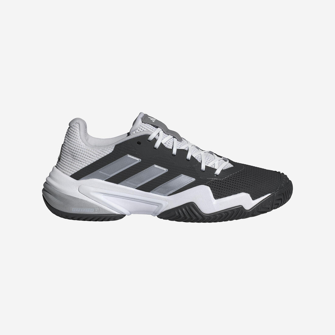 Chaussures de tennis homme Multicourt - Adidas Barricade 13 noir gris blanc