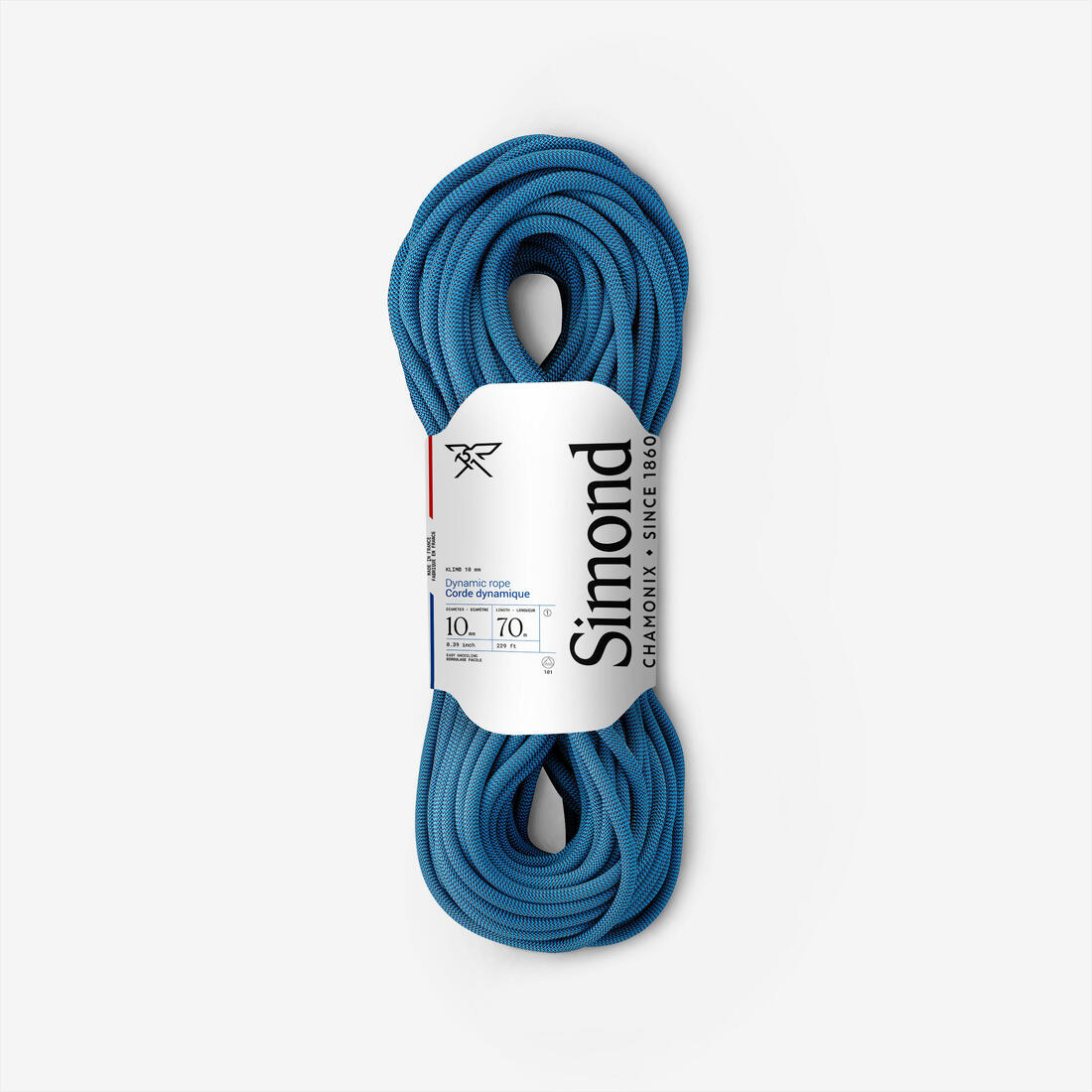 CORDE D'ESCALADE 10mm - KLIMB 70 METRES