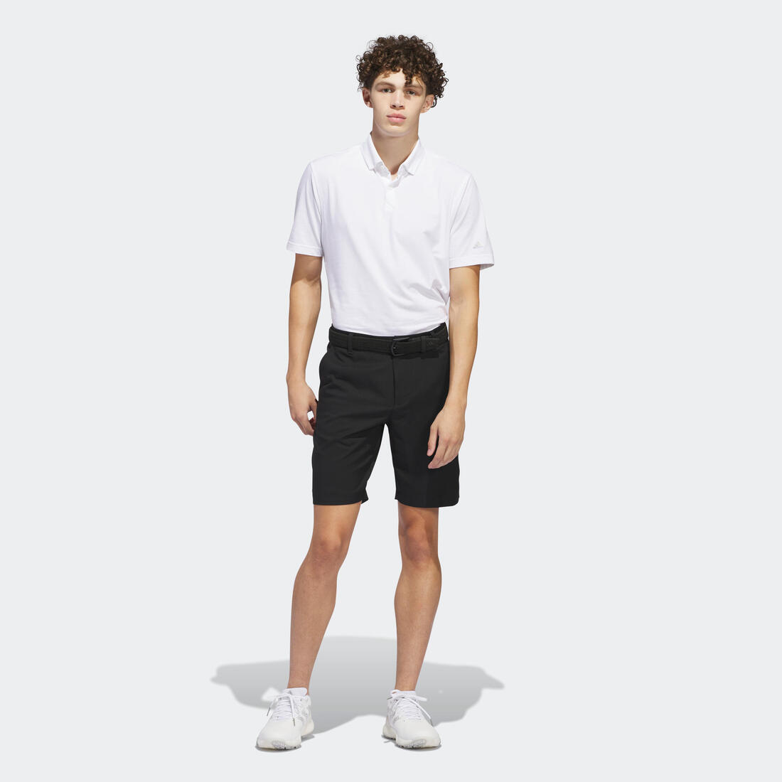 Short golf homme, noir