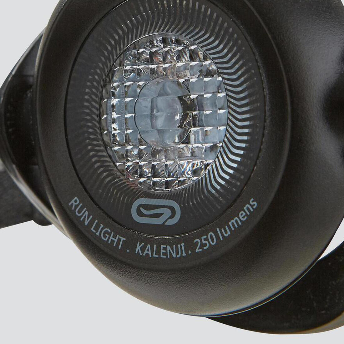 Lampe de running pectorale run light 250 fw19 noire