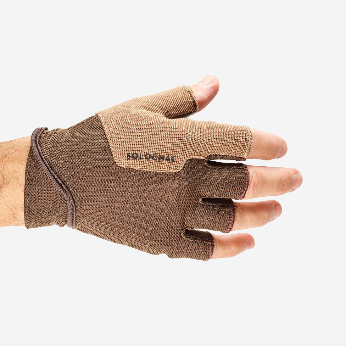 GANTS MITAINES BALL TRAP – marron ébène