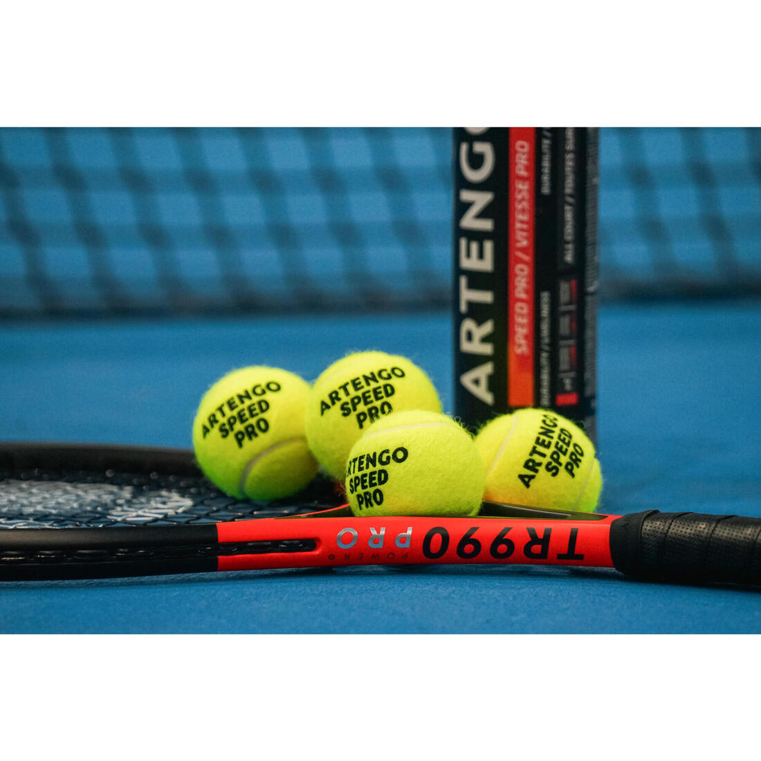 BALLE DE TENNIS  TB SPEED PRO *3 JAUNE SPEED