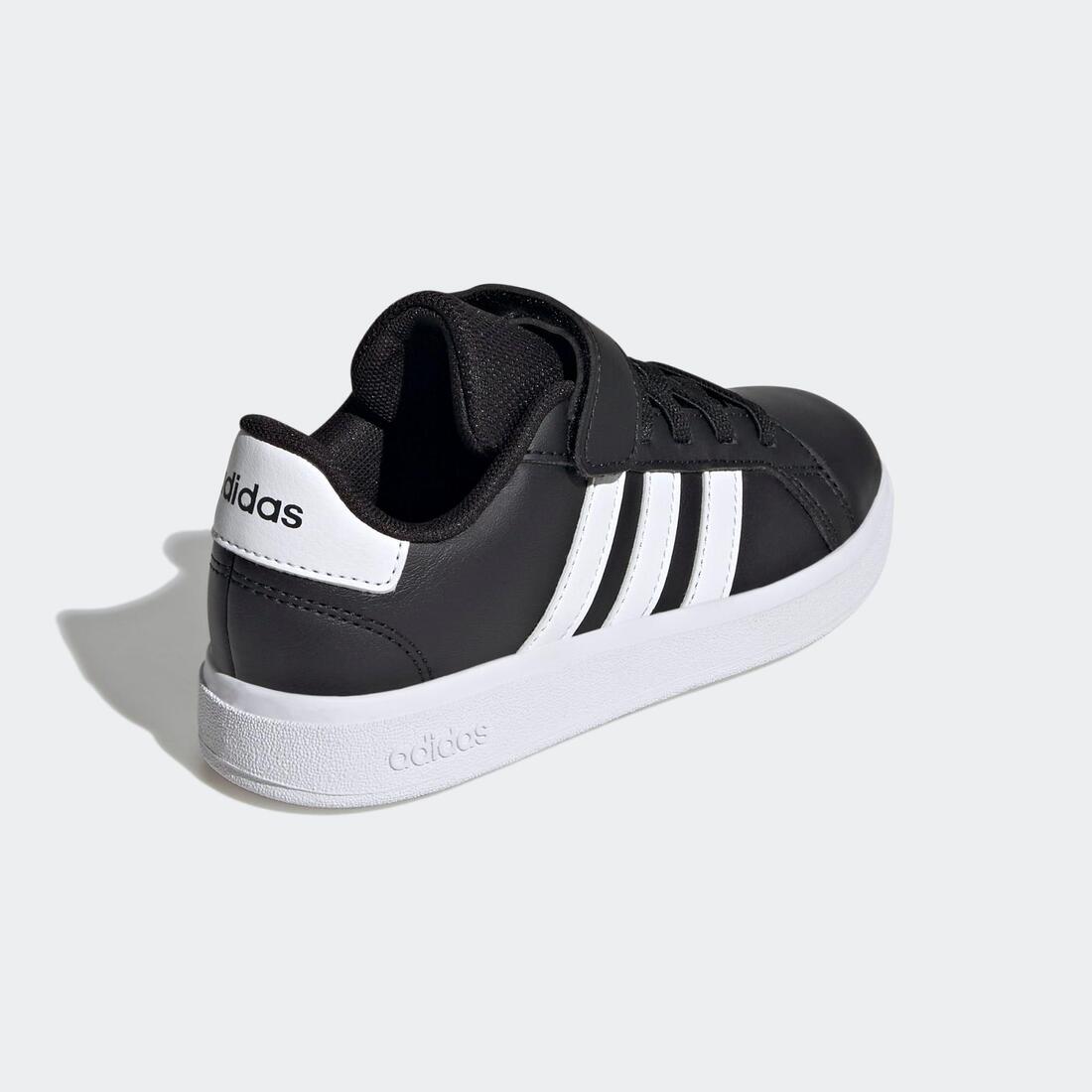 Chaussures Grand Court enfant, noir et