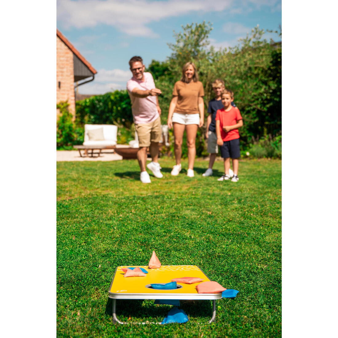 JEU DE CORNHOLE NOMADE PRET-A-JOUER