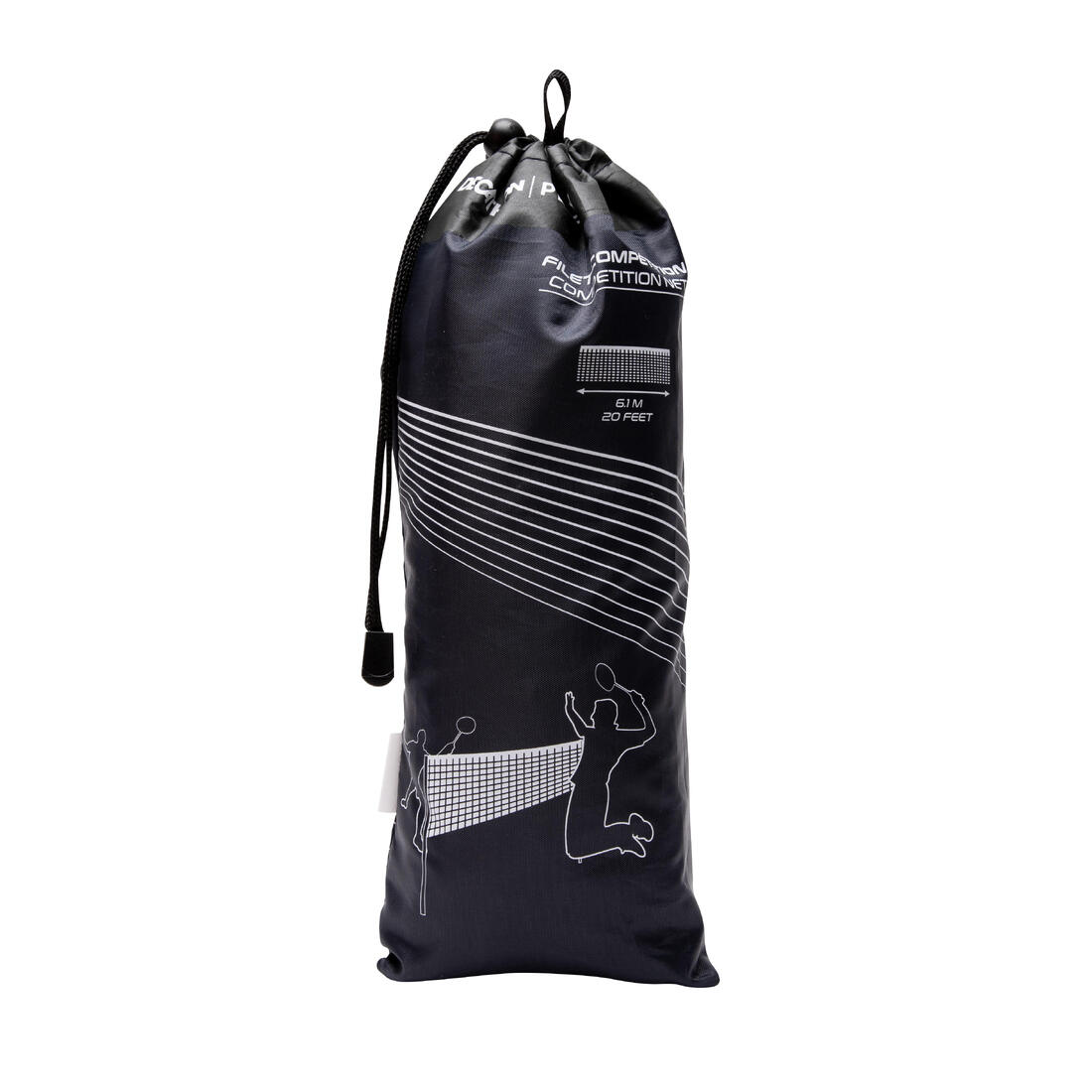 Filet De Badminton Competition Net - Noir