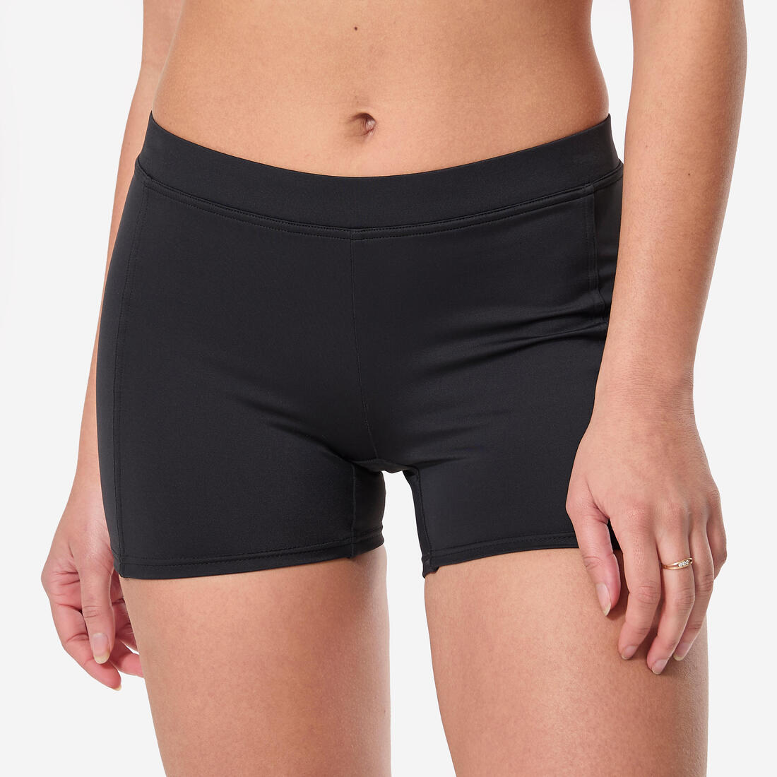 Bas de maillot de bain shorty Femme - reva noir