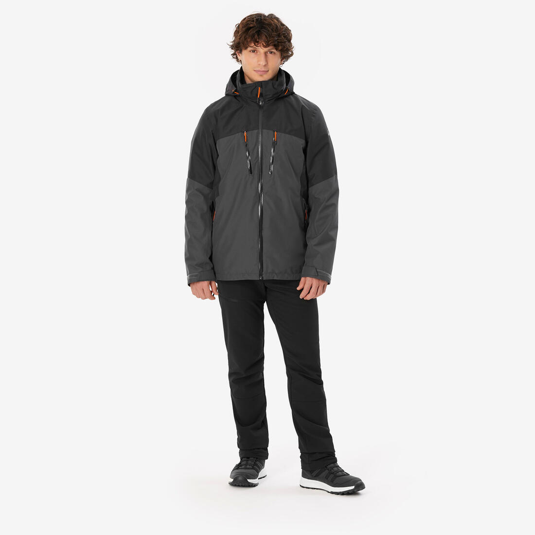 Veste 3en1 de randonnée -10°C imperméable homme, MH500 Mountain