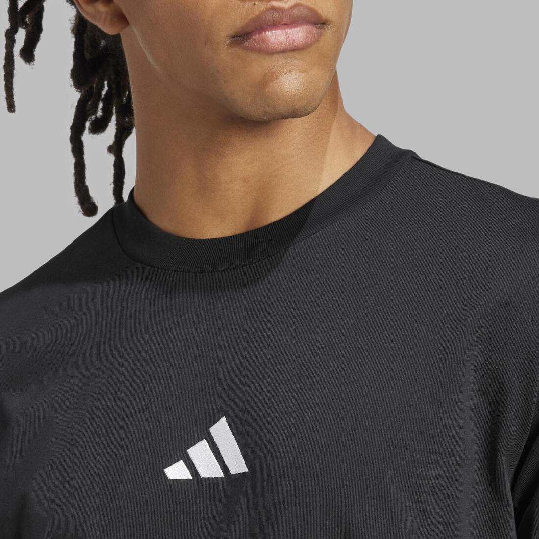 T-shirt de fitness en coton pour homme
