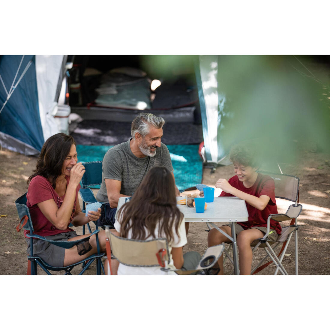 TABLE DE CAMPING PLIANTE - 2 À 4 PERSONNES