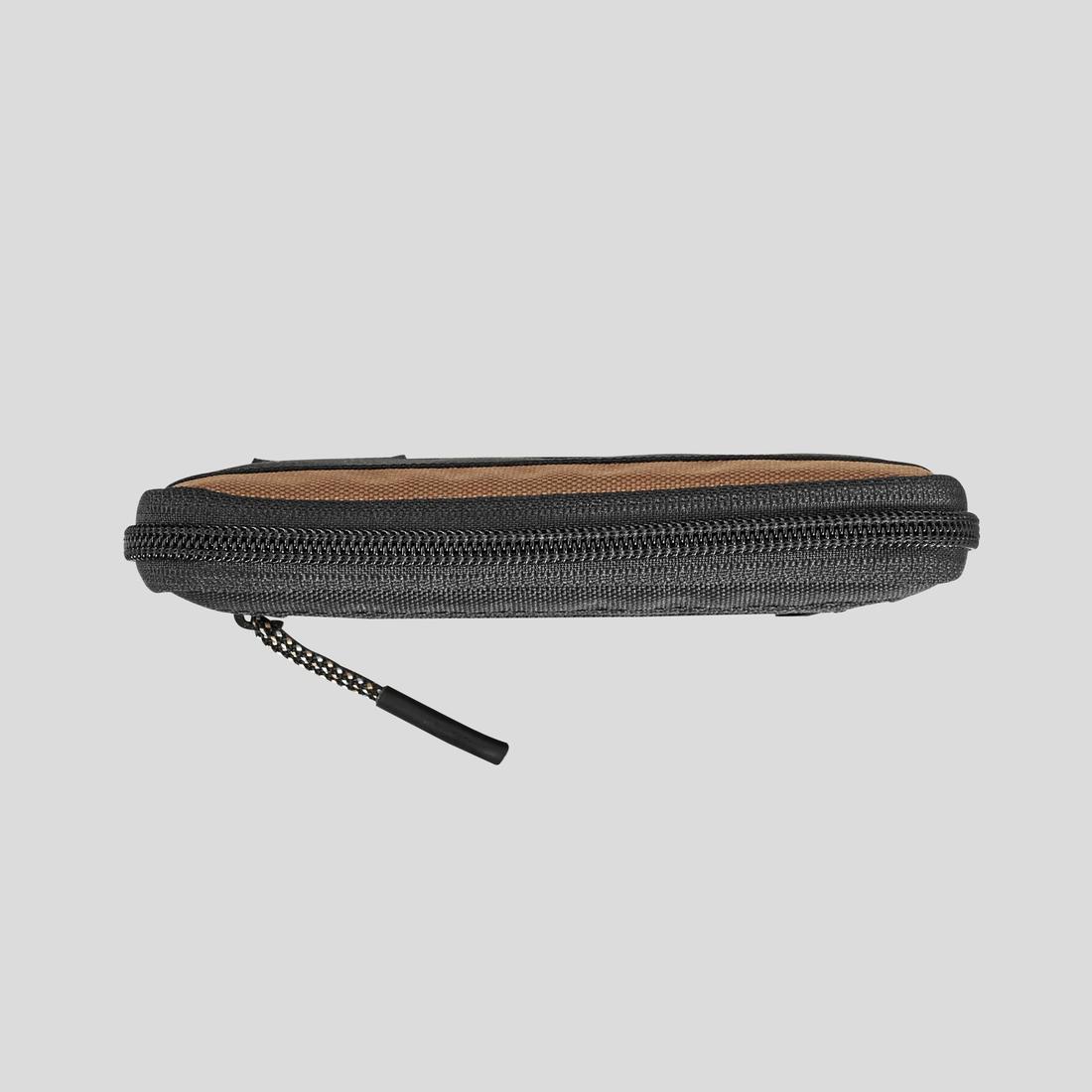 Portefeuille "organizer" de trekking voyage TRAVEL S noir