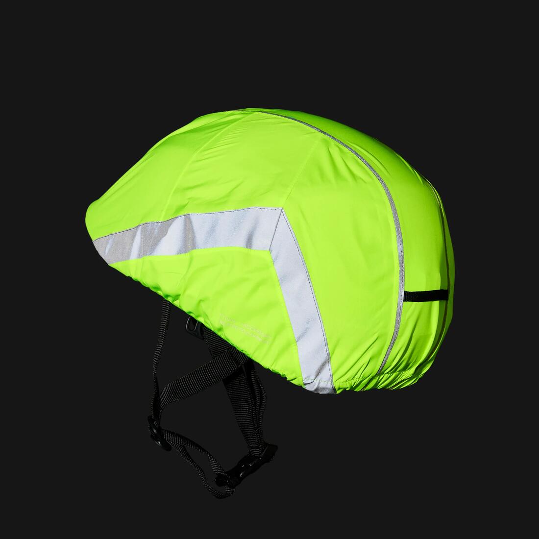 COUVRE CASQUE IMPERMEABLE VISIBILITE NUIT ET JOUR 960 JAUNE FLUO