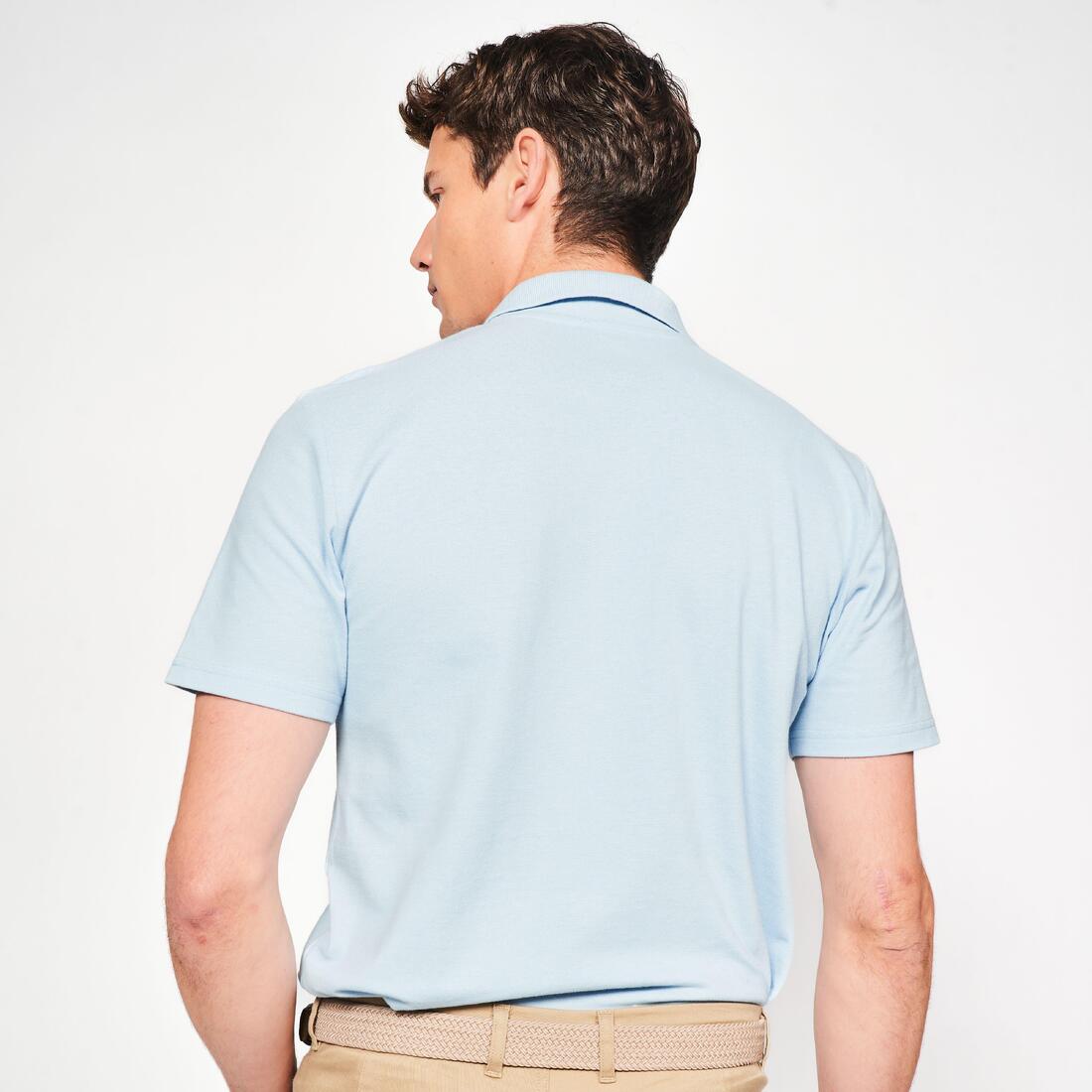 Polo de golf coton manches courtes homme, MW100