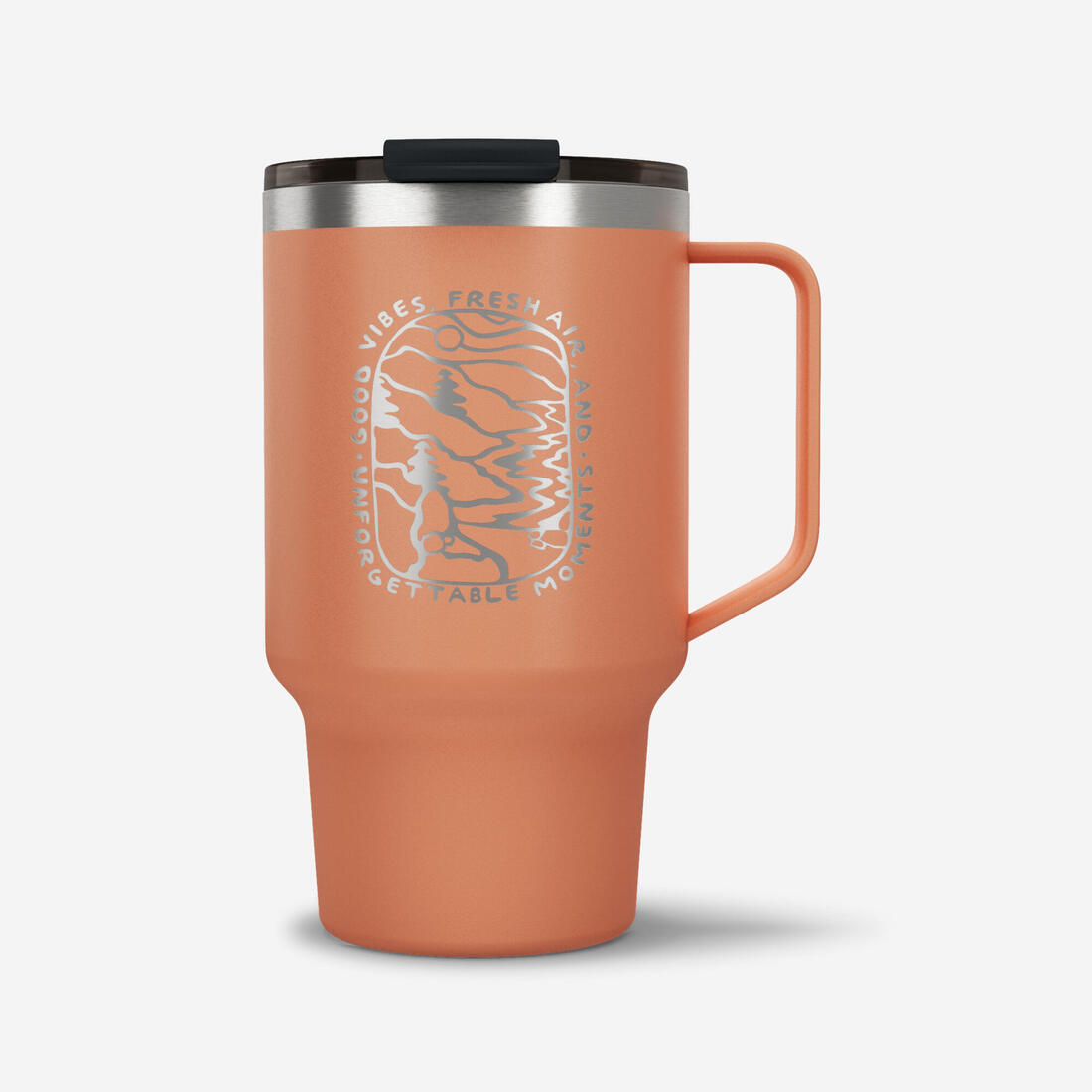 Mug 900 isotherme 0,5L en inox, pour le camping, la randonnée/trekking